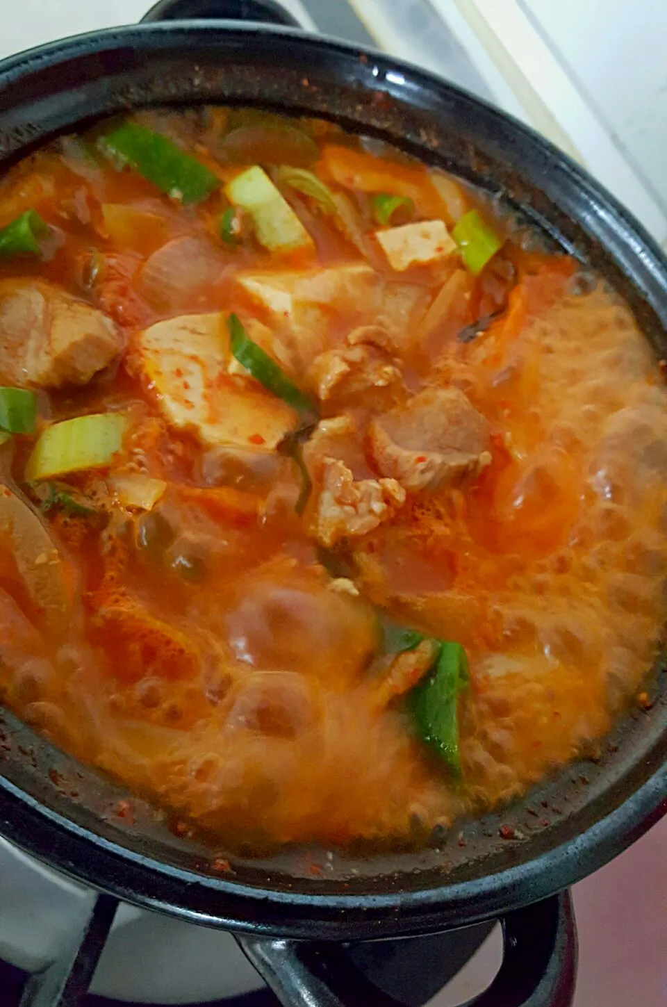 김치찌개|손명숙さん