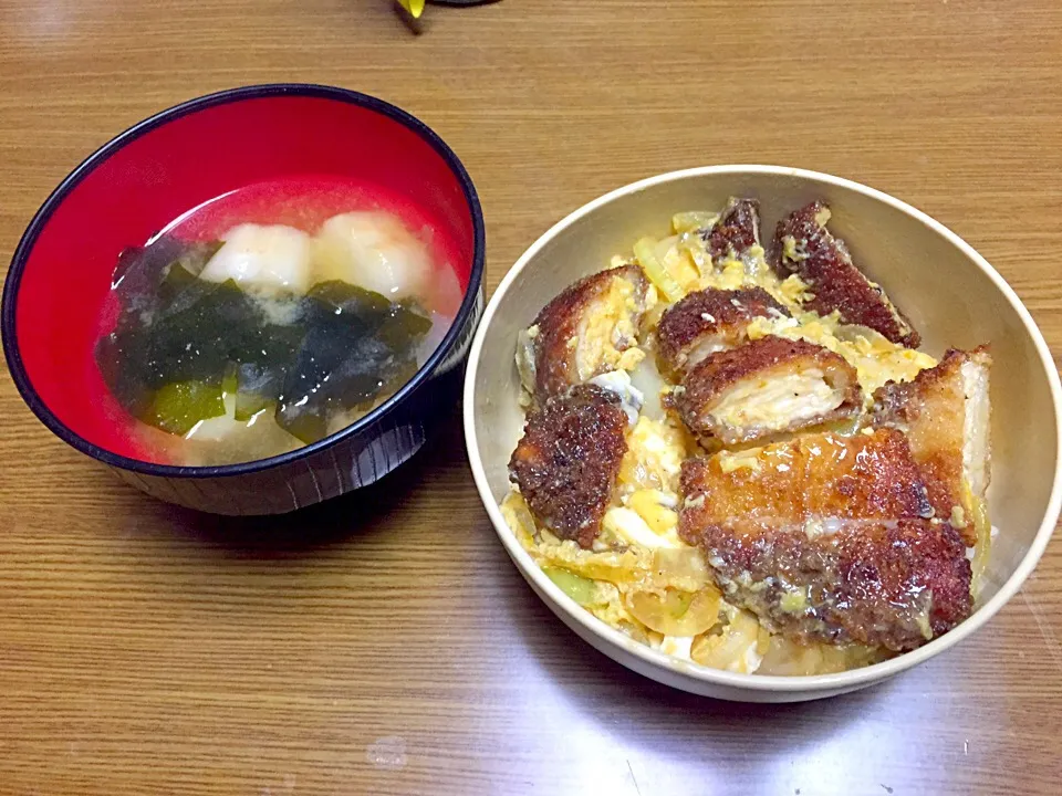 チキンカツ丼|にょきさん