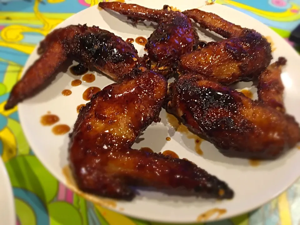 Spicy Teriyaki Chicken Wings|🌸ルビーかわな🌸さん