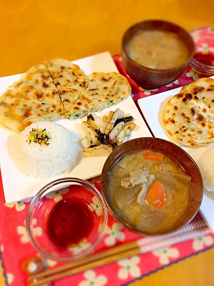 包まない餃子定食♪|☆マミ☆さん