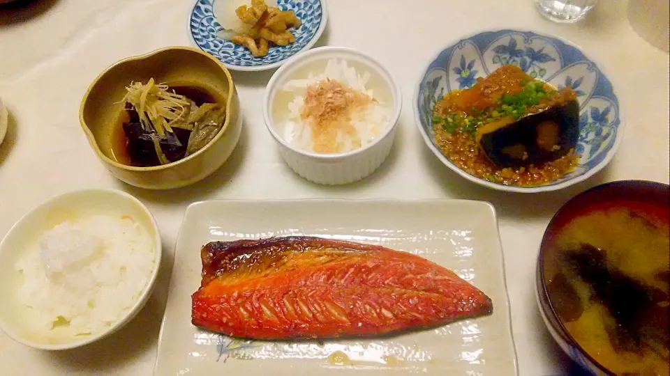 リクエストの和定食|お母の大皿さん