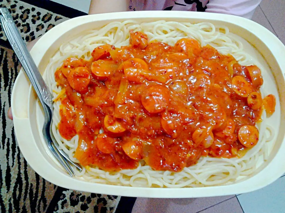 Spicy Spaghetti 🍝|Alifia Tiffani Putriさん