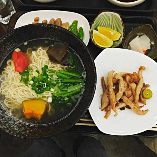 #Dinner#noodle#vegetables#Matsusaka pork #orange#soup|CHUENCHAIさん