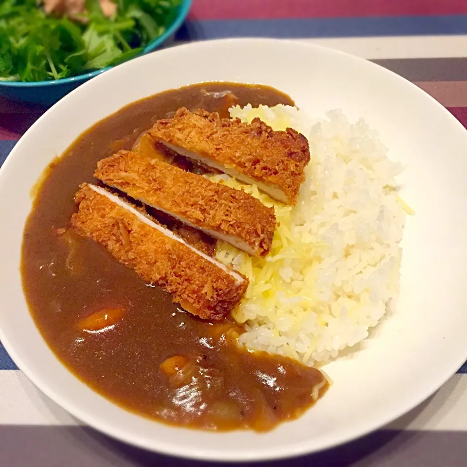 チキンカツカレー☻|Riepyonさん