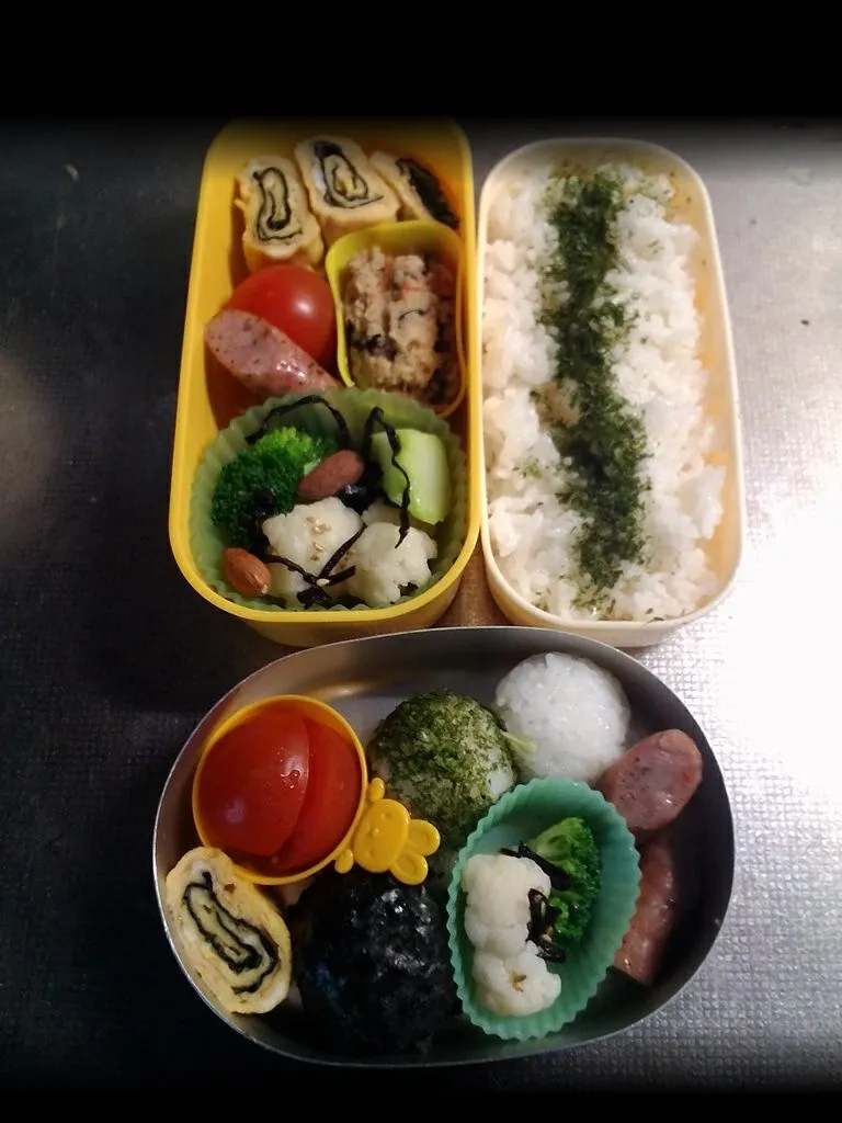 高校生と幼稚園児のお弁当|せおりつさん