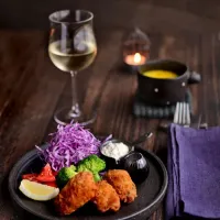 「牡蠣フライ」 #花ヲツマミニ