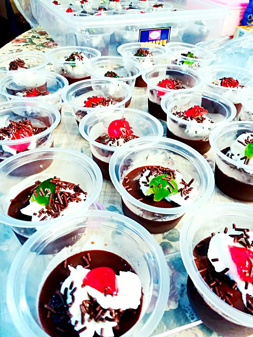 puding coklat ashya b'day 😙😙|trisna okthafianiさん