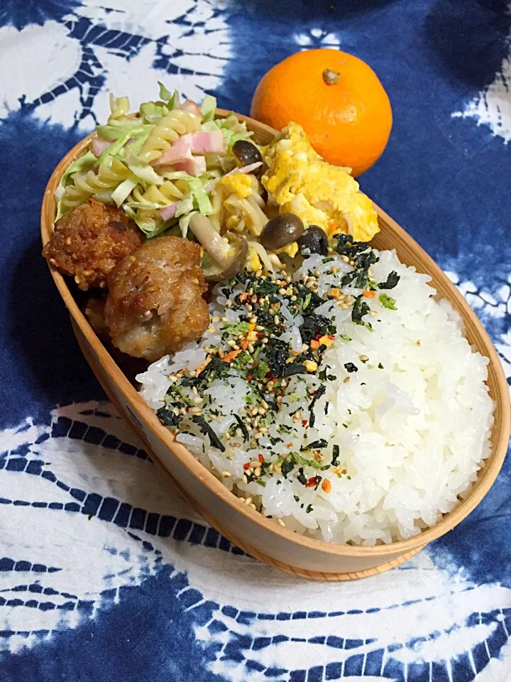 Snapdishの料理写真:今日の自分お弁当꒰ ♡´∀`♡ ꒱|さくたえさん