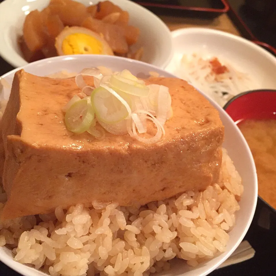 とうめし定食@お多幸(日本橋)|塩豚骨さん