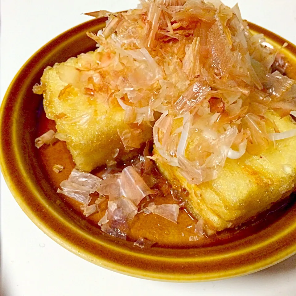 揚げだし豆腐風|ばん。さん