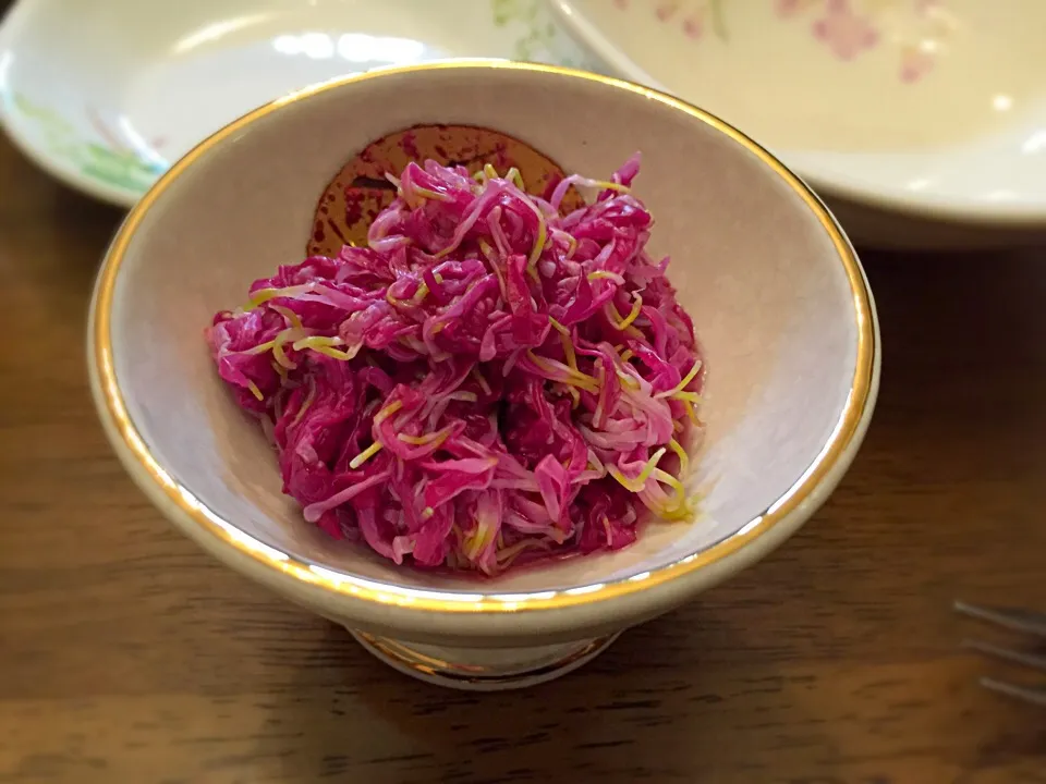 Snapdishの料理写真:かきのもと(食用菊)の酢の物|Ayaさん