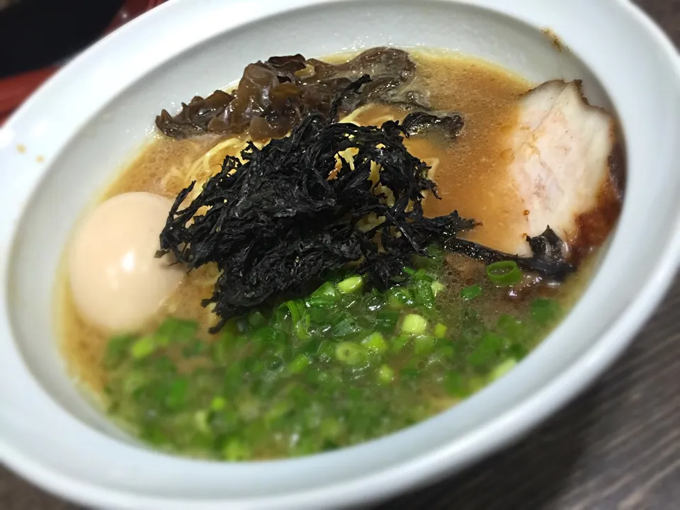 Snapdishの料理写真:Tori shouyu ramen|Samuel Naylorさん