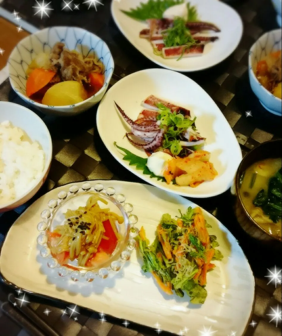 Snapdishの料理写真:晩ごはん🎵  2015.12.08|Naoさん