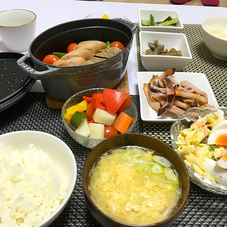 晩ご飯（ストウブ料理）|みっちさん