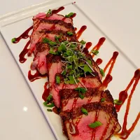 Seared  Ahi tuna, with sweet soy , #mirtapaslounge|Danny mejiaさん