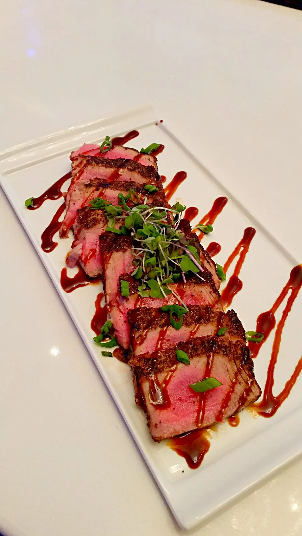 Seared  Ahi tuna, with sweet soy , #mirtapaslounge|Danny mejiaさん