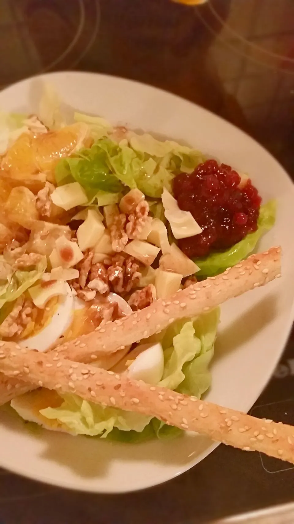 Orange-Walnut-Cheese Salad with Balsamico Dressing|Mar Liesさん