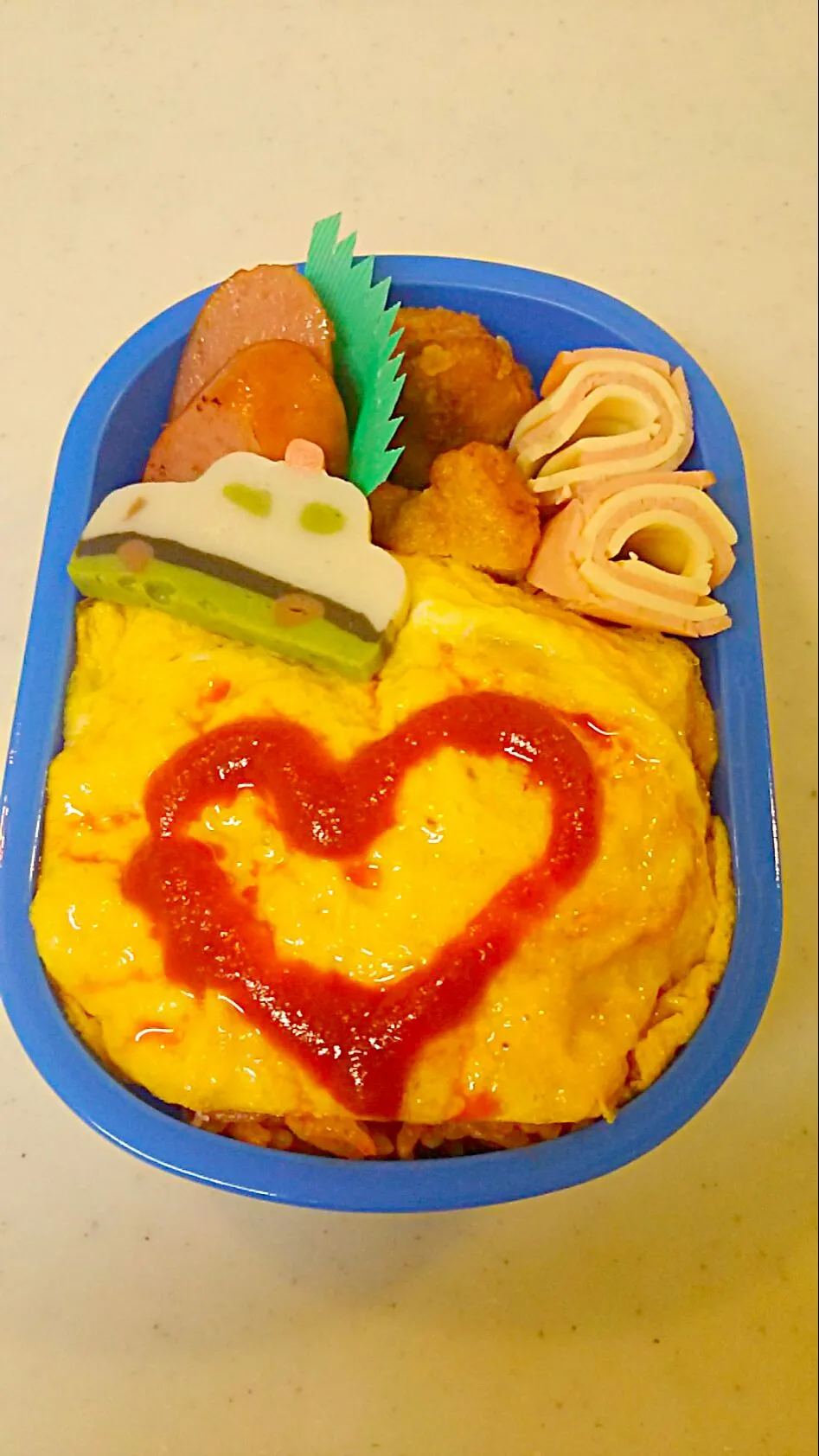 今日の三男君弁当🍱🎵マラソン🏃大会頑張ろうねぇ🎵|Sayakaさん