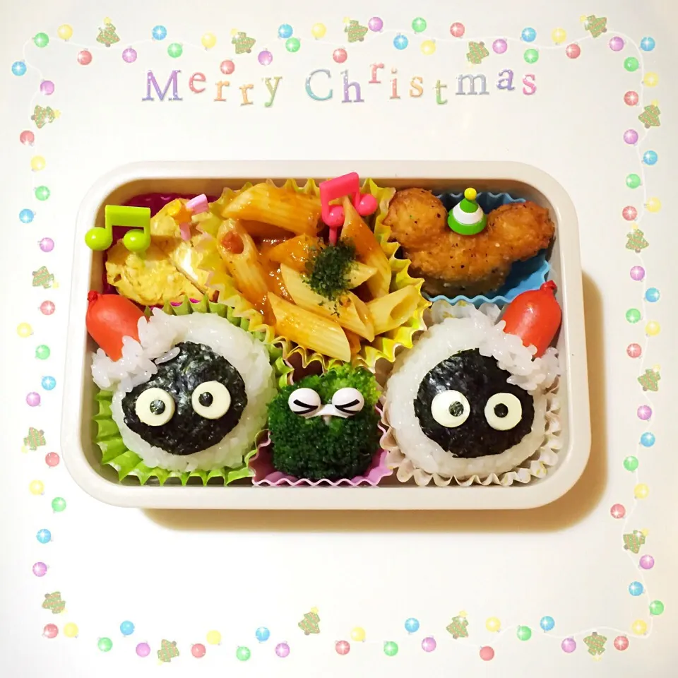 クリスマス🎄真っ黒くろすけにぎり弁当|Makinsさん