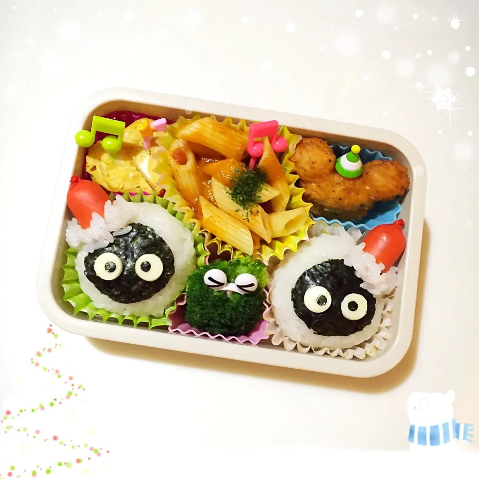 クリスマス🎄真っ黒くろすけにぎり弁当|Makinsさん