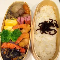 Snapdishの料理写真:旦那さんお弁当|バクダンさん