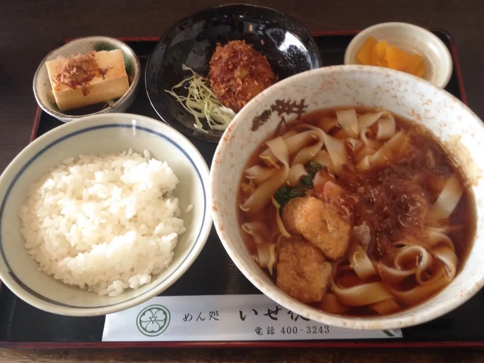 きしめん定食|美也子さん