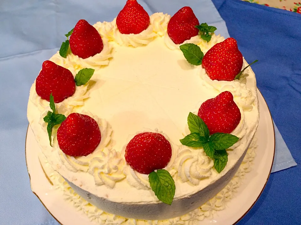 Snapdishの料理写真:strawberry short cake|あやぽさん