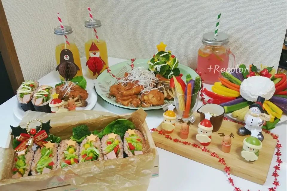 クリスマスパーティ 

#クリスマス #みんなでわいわいパーティ料理 #Xmas|れいこさん