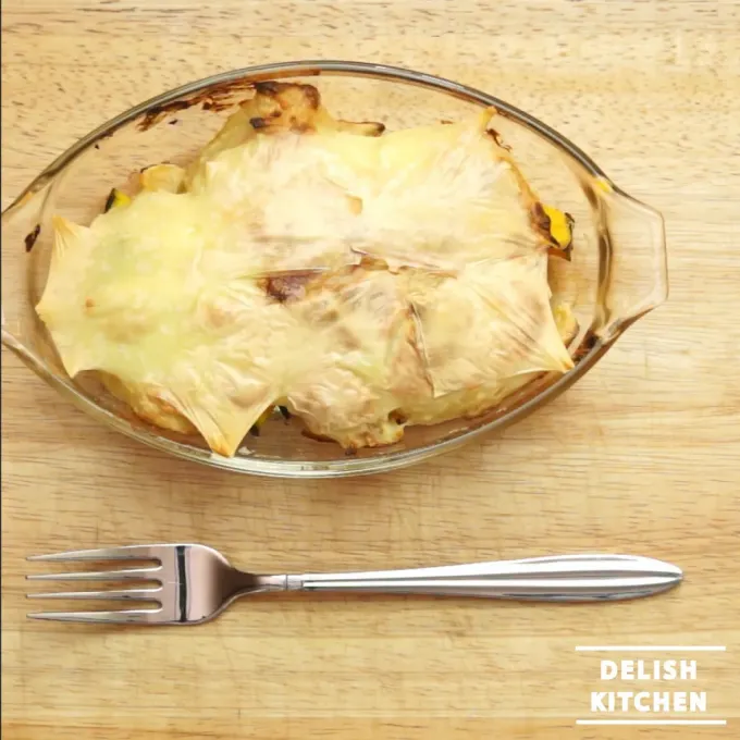 【動画】かぼちゃグラタン #delishkitchentv|DELISH KITCHENさん