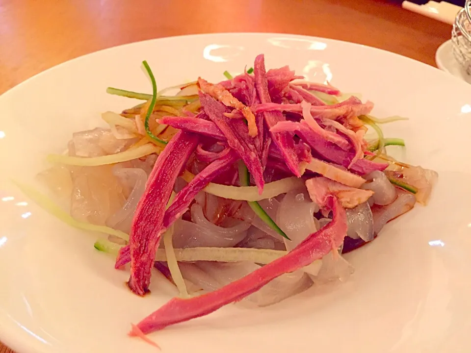 Green bean noodles with air dried goose|Sky Blueさん