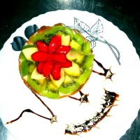 fresh fruit tart 😘|Pritilisa Rahul Dasさん