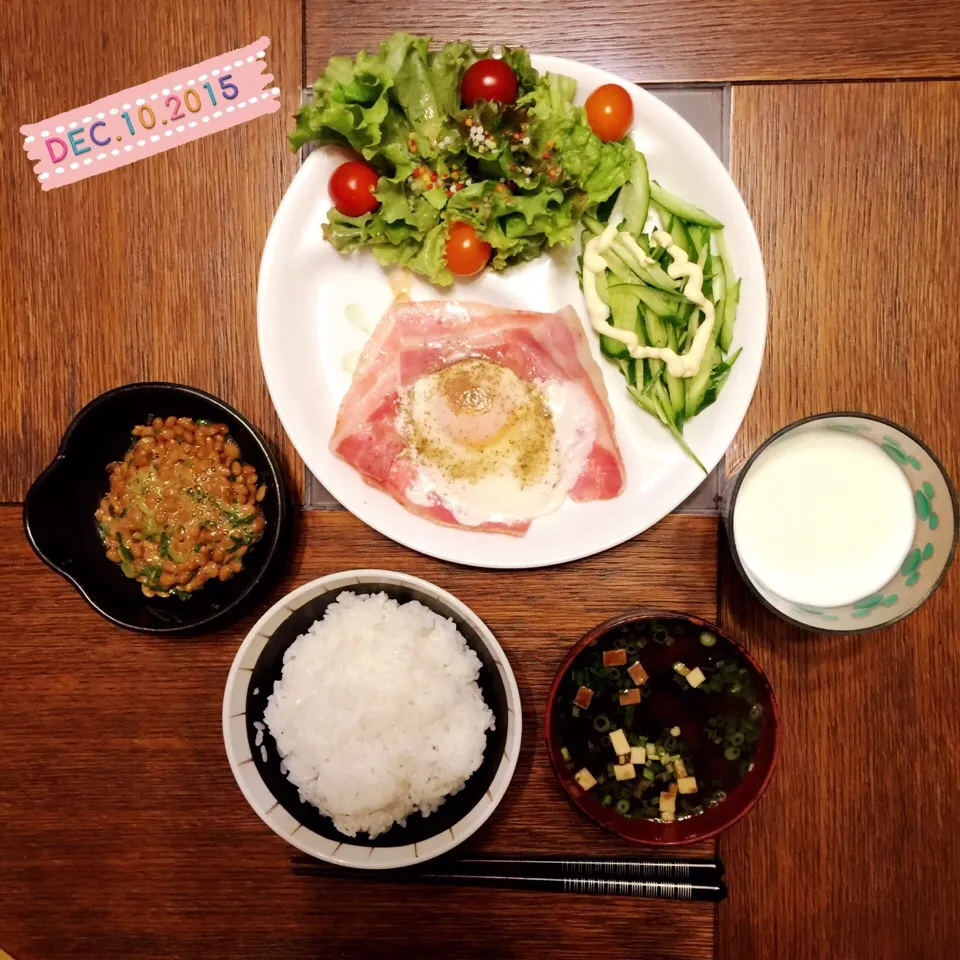 Snapdishの料理写真:主人の朝ごはん❤︎|Makinsさん