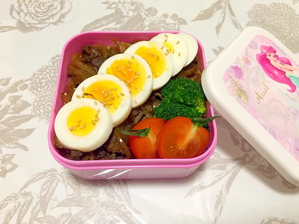 Snapdishの料理写真:牛丼弁当|ちひろさん