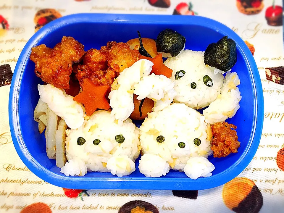 うさぎとパンダのお弁当☆|makoryuneさん