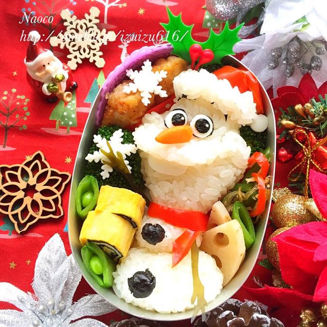 サンタオラフのクリスマス キャラ弁 Naocoisa Snapdish スナップディッシュ Id 80sika