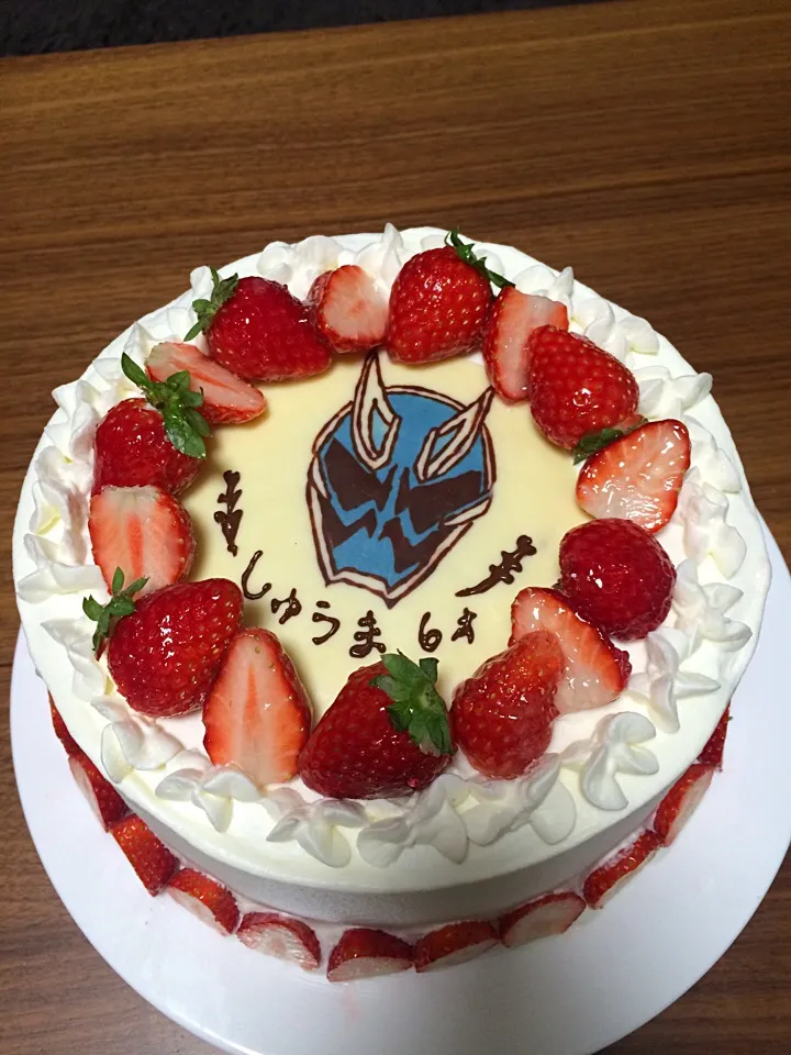 仮面ライダーゴースト★スペクターのバースデーケーキ|manacocoさん