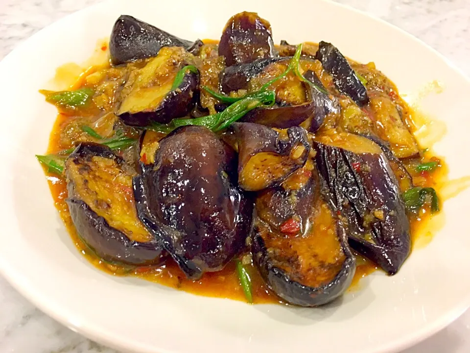 Sweet & Spicy Chunky Eggplant|Fanny Ouさん