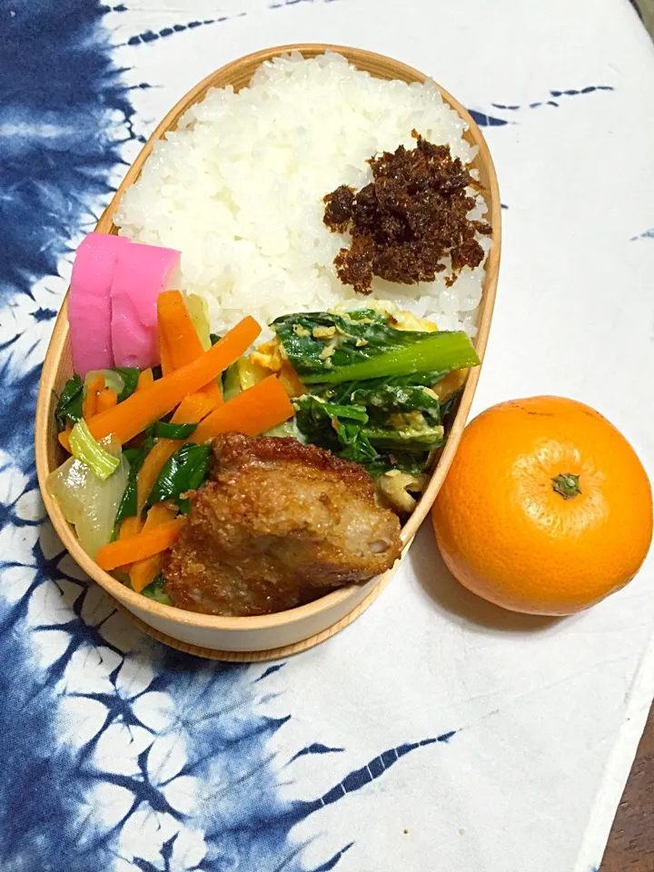 Snapdishの料理写真:今日の自分お弁当(*Θ∀Θ)σ|さくたえさん