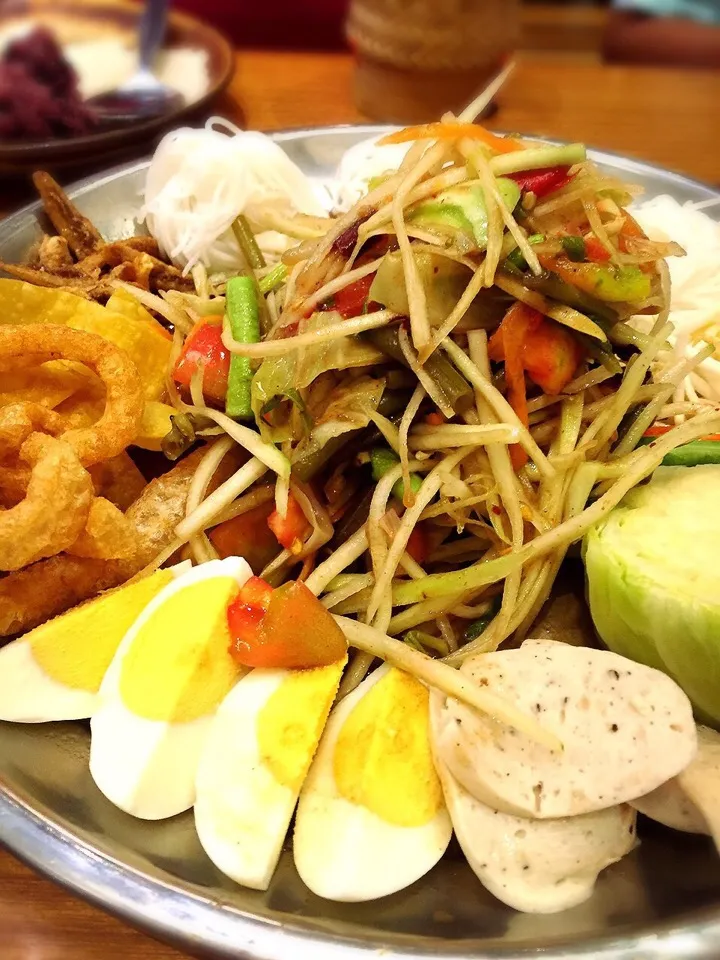 Snapdishの料理写真:Som Tum Thai food|Doungjai Dearさん