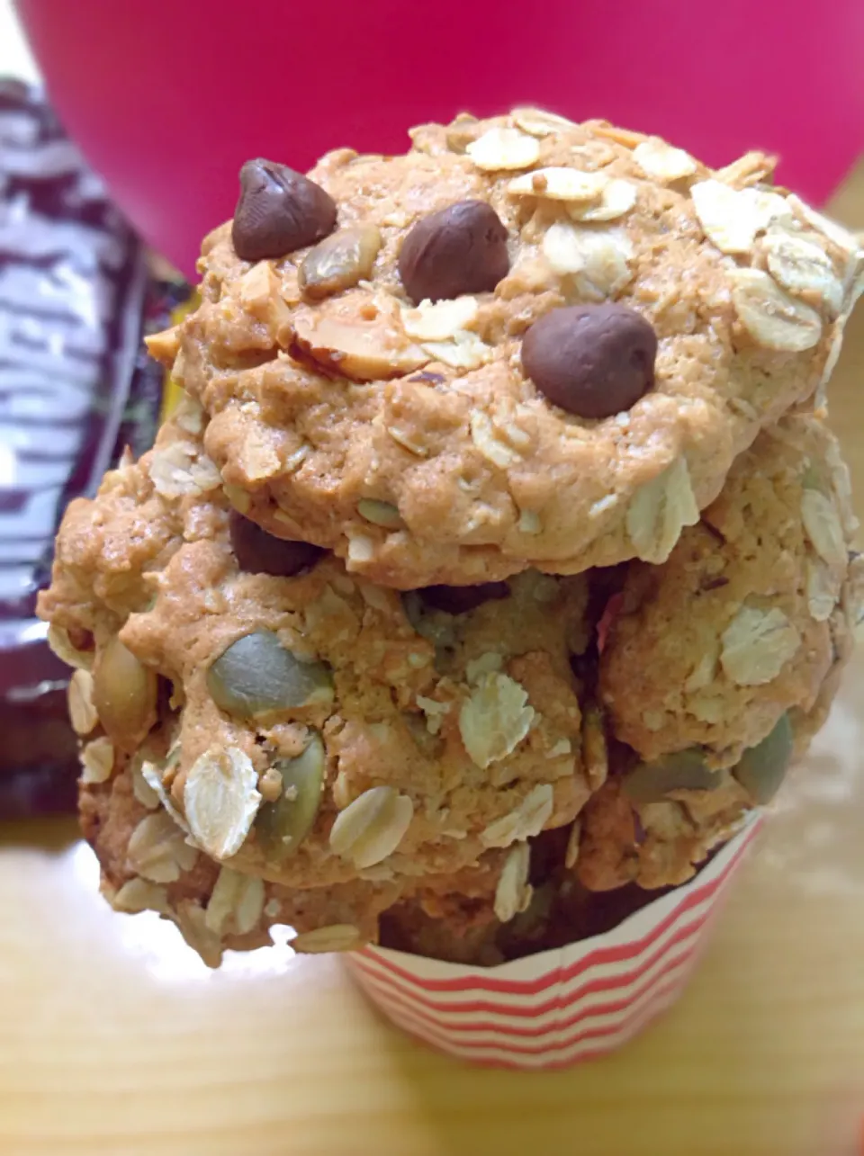 Snapdishの料理写真:Whole Grains Cookies 🌾🍪😍|🍃aeyafternoon🌾さん