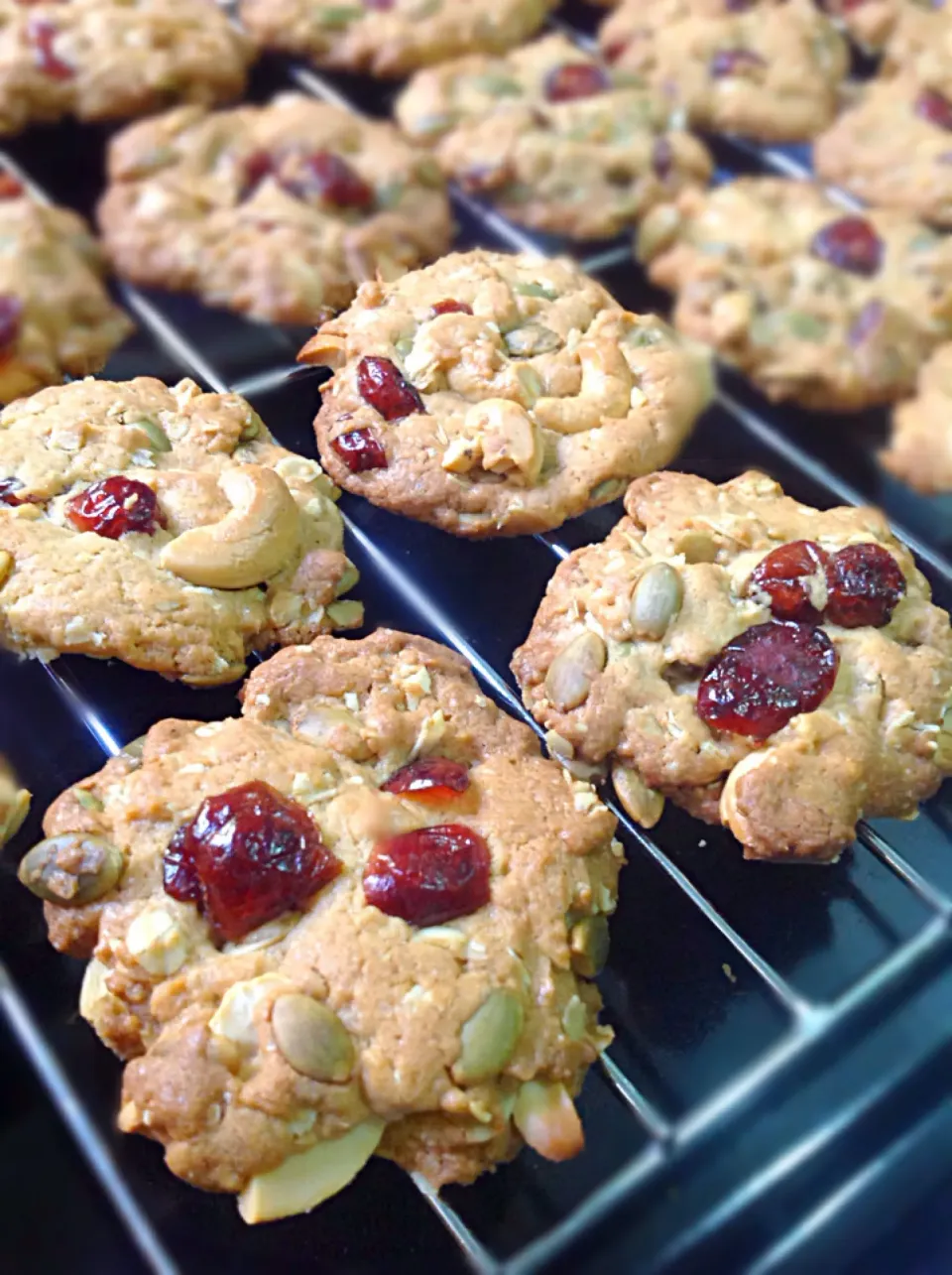 Cranberries & whole grain cookies☺️🍪|🍃aeyafternoon🌾さん