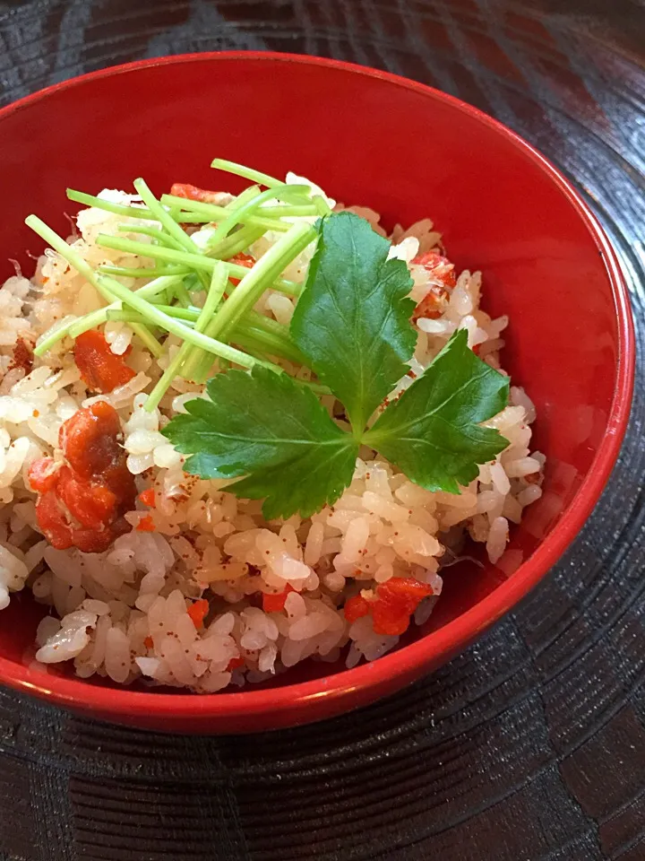 四季の味
香箱蟹の炊き込み御飯|mutsumi☺︎さん