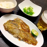 Snapdishの料理写真:カレイのから揚げ|rxyさん