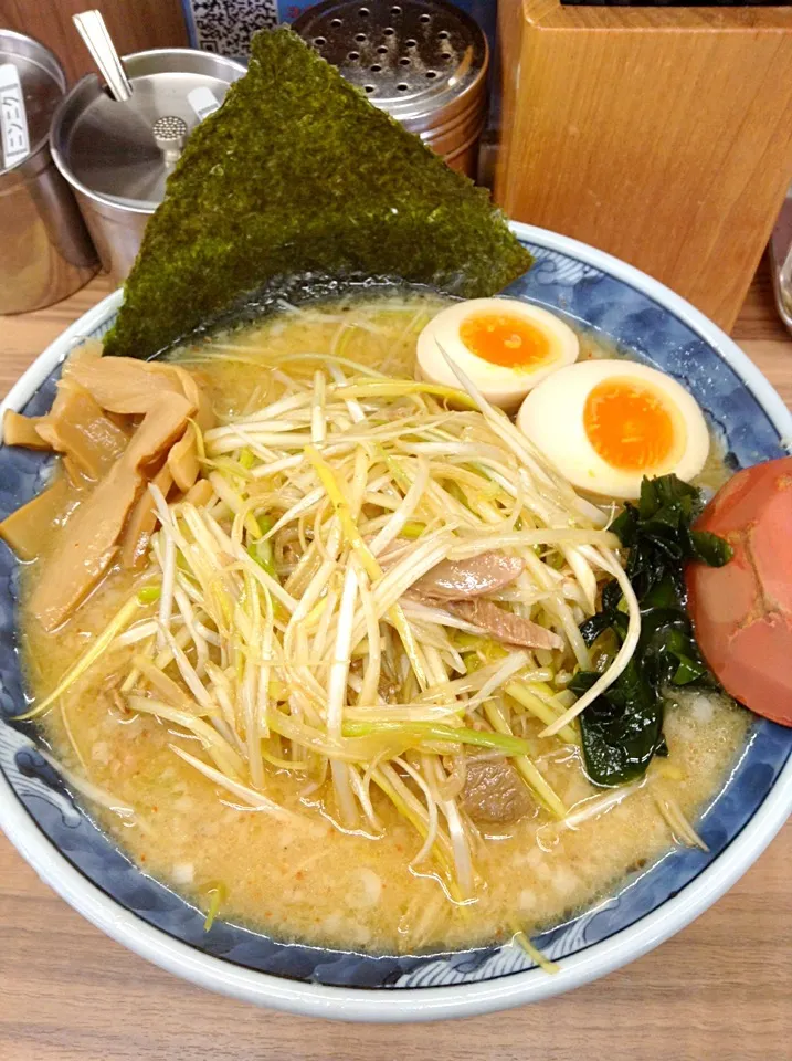 ダブルネギ味玉味噌ラーメン@正直もん（東大宮）|Kazuya Miyukiさん