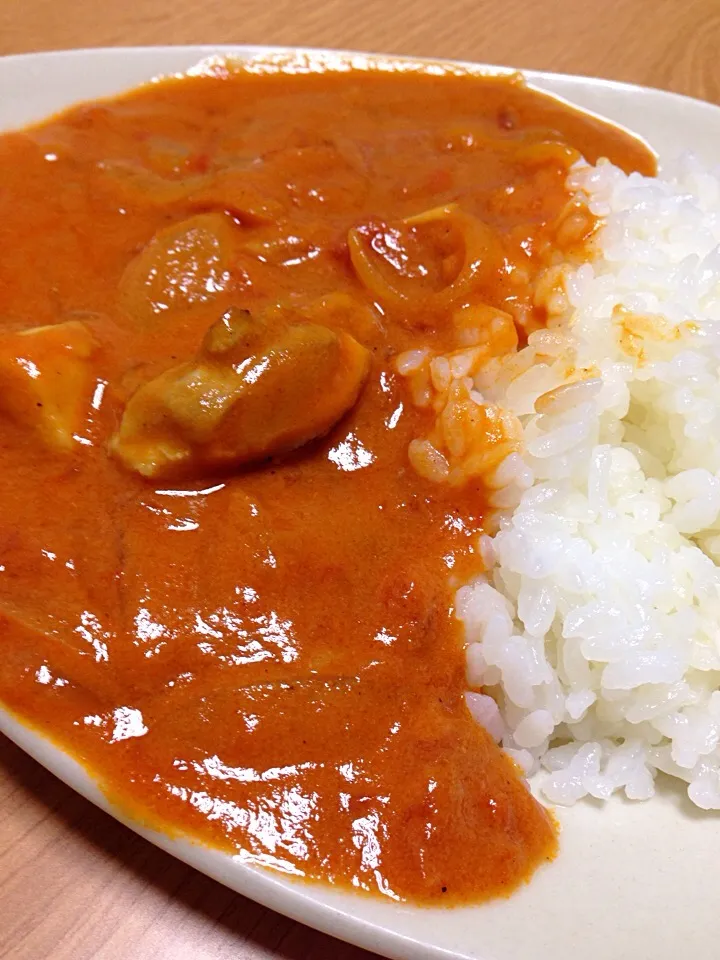 Snapdishの料理写真:バターチキンカレー|sinさん