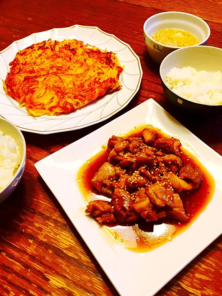 徳之島トトロンヌさんの料理 テリチキ丼|のりおさん