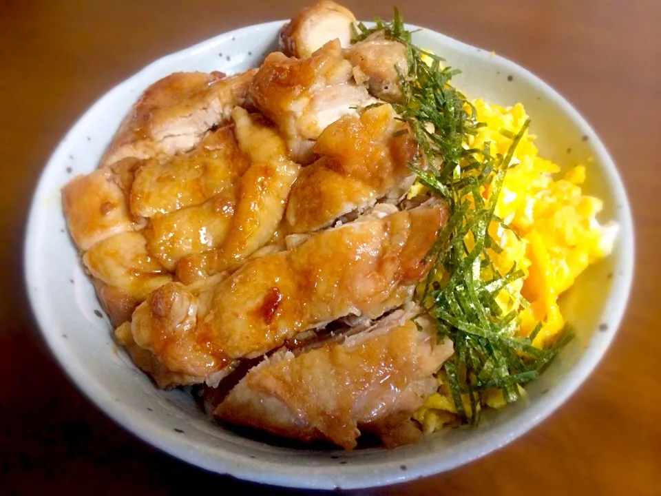 鶏の照り焼き丼|スヌンピさん