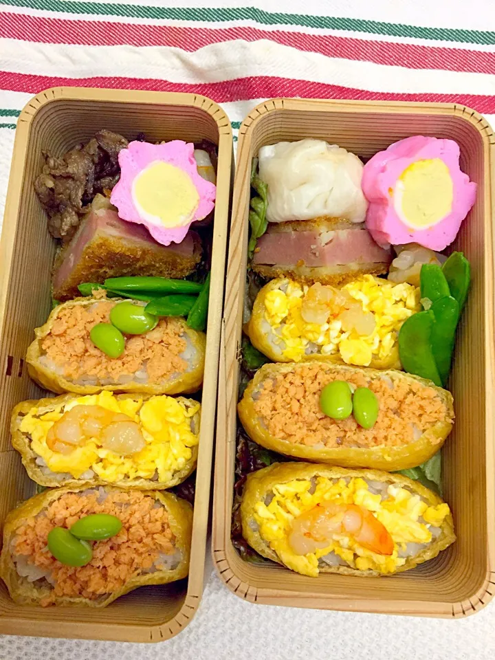 いなり寿司弁当(*^^*)|にゃんさん