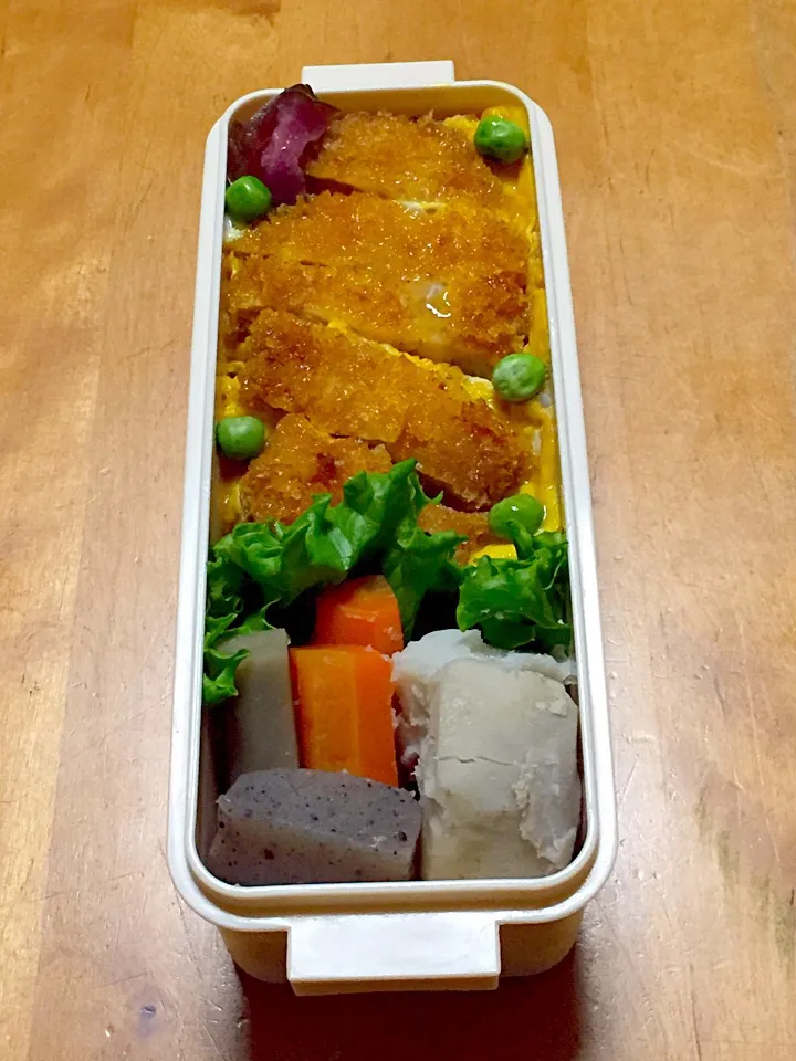 カツ丼弁当(*^^*)|sachiさん