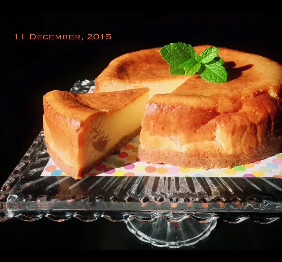 btnonちゃんのベイクドチーズケーキ✨完成✨をゴーダでリピ💕|さわこさん